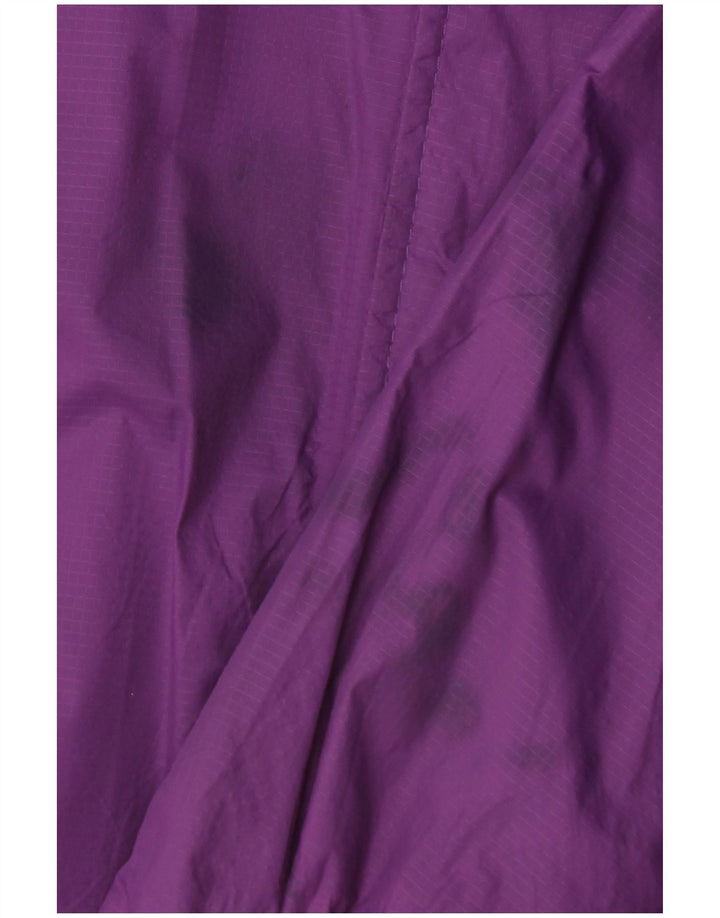 Mountain Warehouse Veste de pluie à capuche pour femme UK 12 Medium Violet Nylon