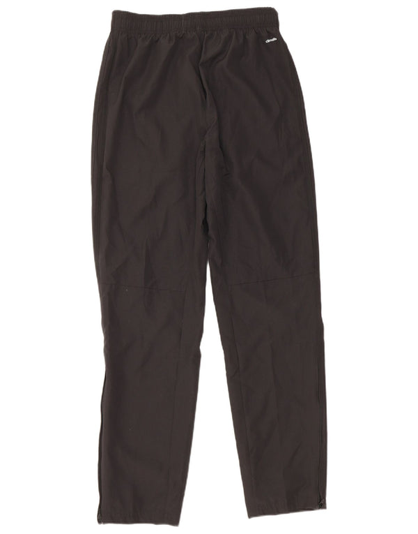 Adidas Pantalon de Survêtement Climalite Garçon 13-14 Ans Noir Polyester