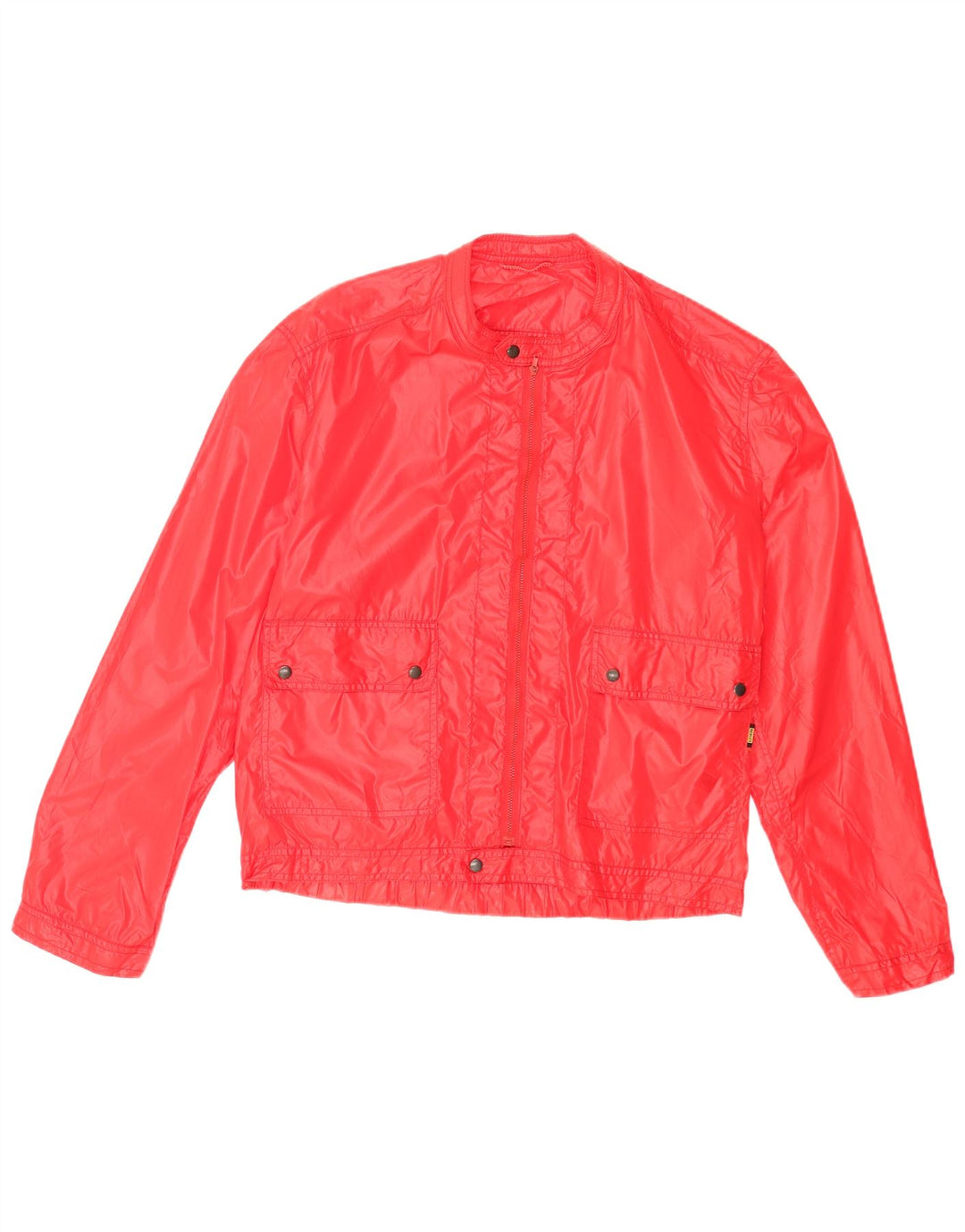 Veste Bomber Femme Vintage UK 18 XL Rouge