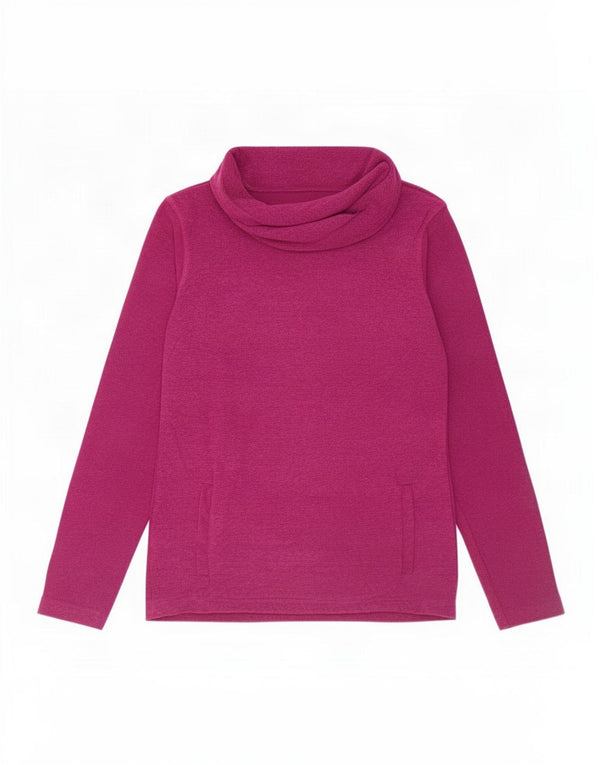 Mountain Warehouse Haut à manches longues pour femme UK 8 Small Violet Polyester