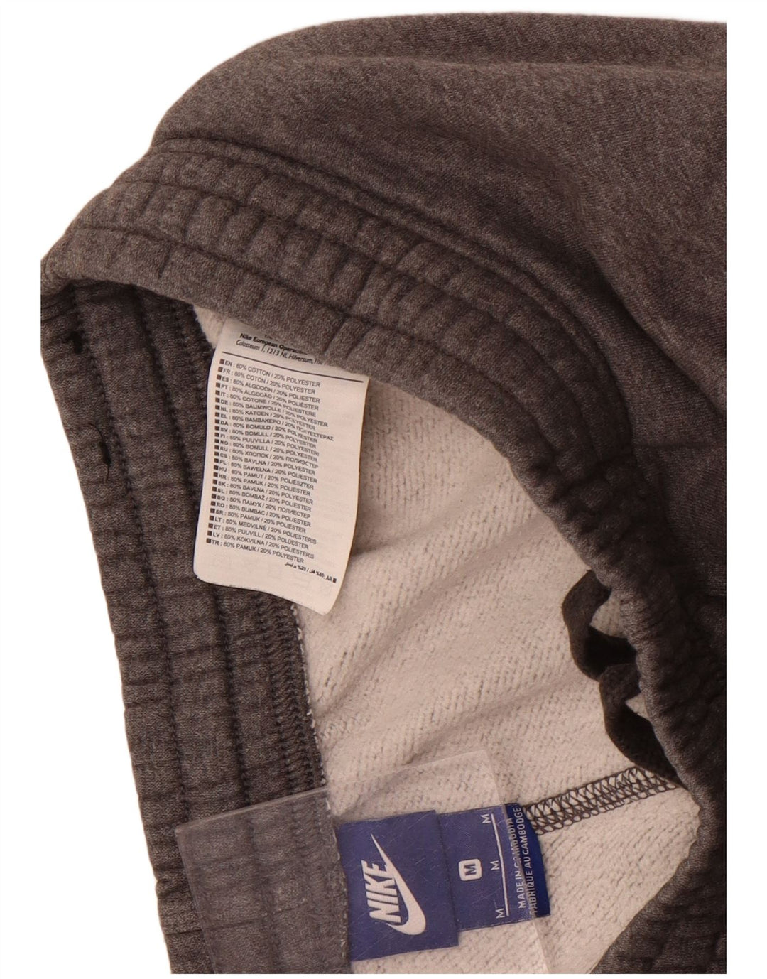 Nike Pantalon de survêtement pour homme en coton gris moyen