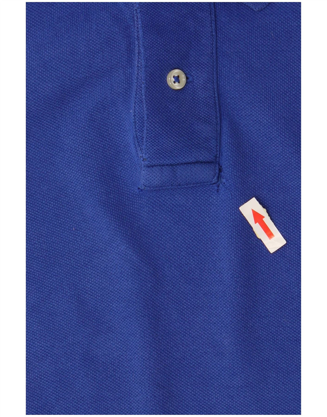 Polo RALPH LAUREN Homme Coupe Sur Mesure Bleu Moyen Coton