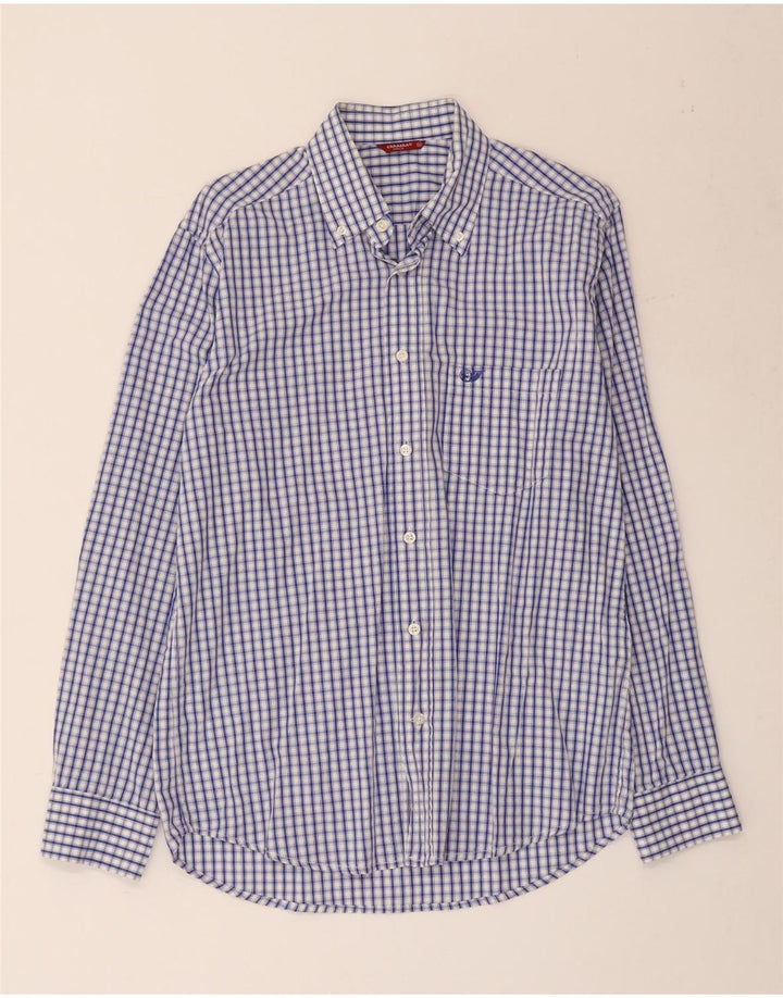 Carrera Chemise Homme Bleu Moyen Vichy Coton