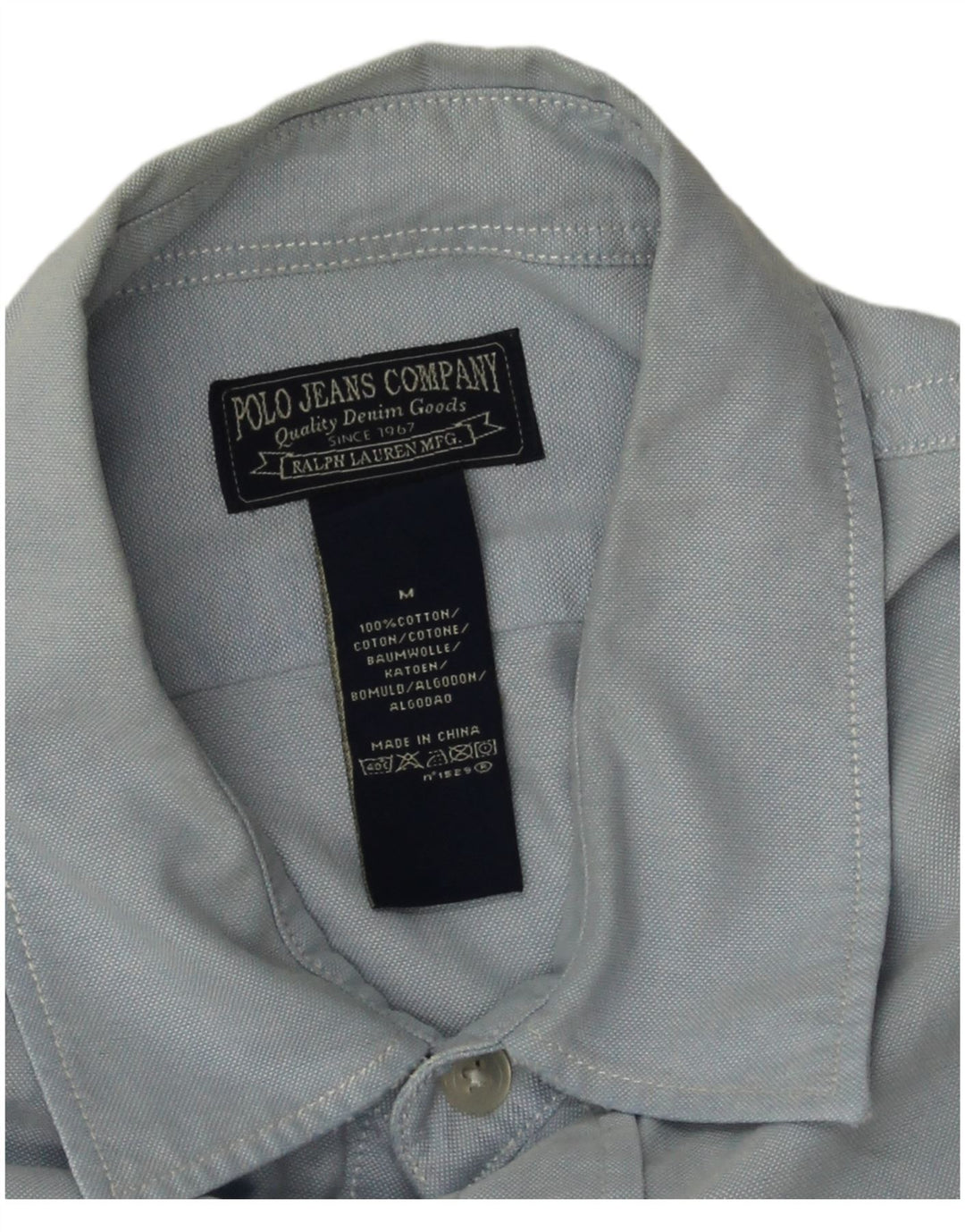 Ralph Lauren Chemise Homme Bleu Moyen Coton