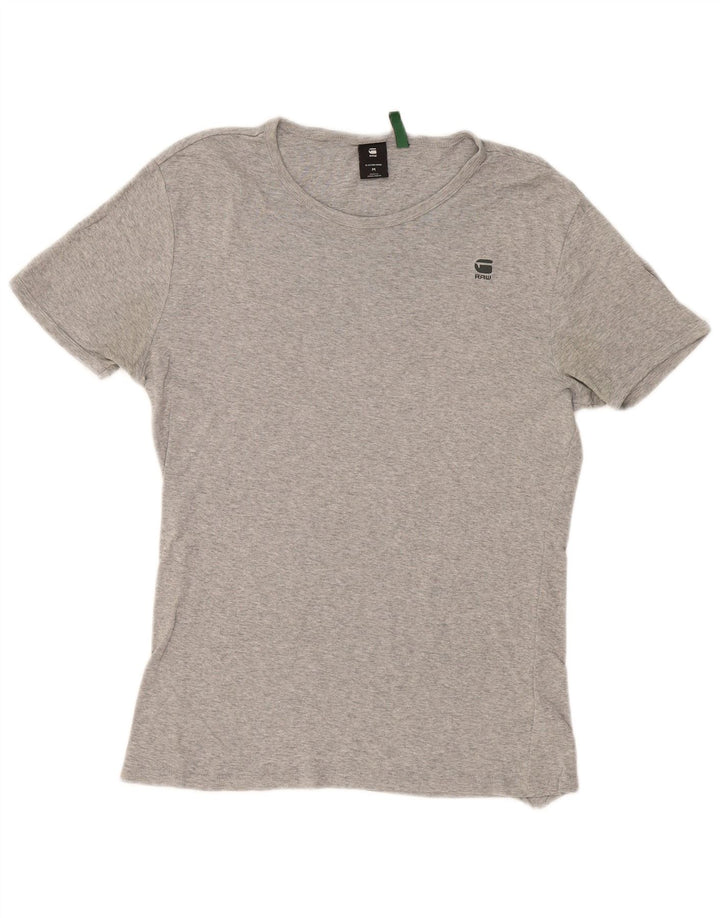 G-Star T-Shirt Homme Gris Moyen Moucheté Coton