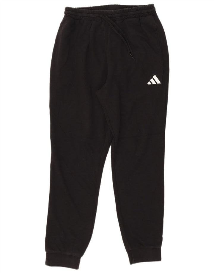 Adidas Pantalon de survêtement pour homme en coton noir moyen
