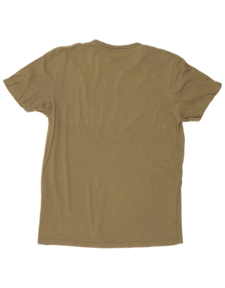 Jack & Jones Haut T-Shirt Graphique Homme Kaki Moyen Coton