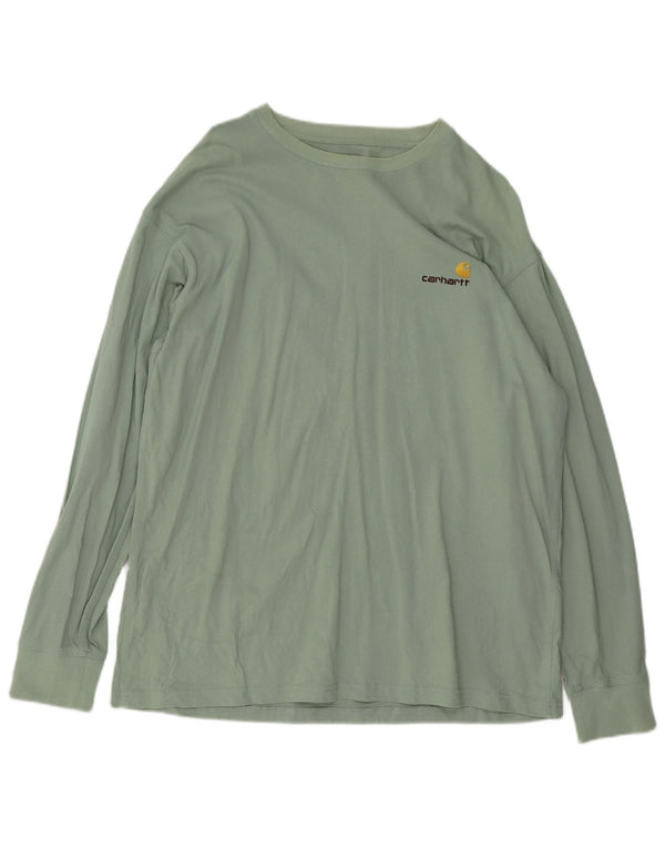Carhartt Haut Homme Manches Longues XL Coton Vert