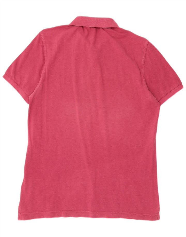Benetton Polo Homme Large Rose Coton