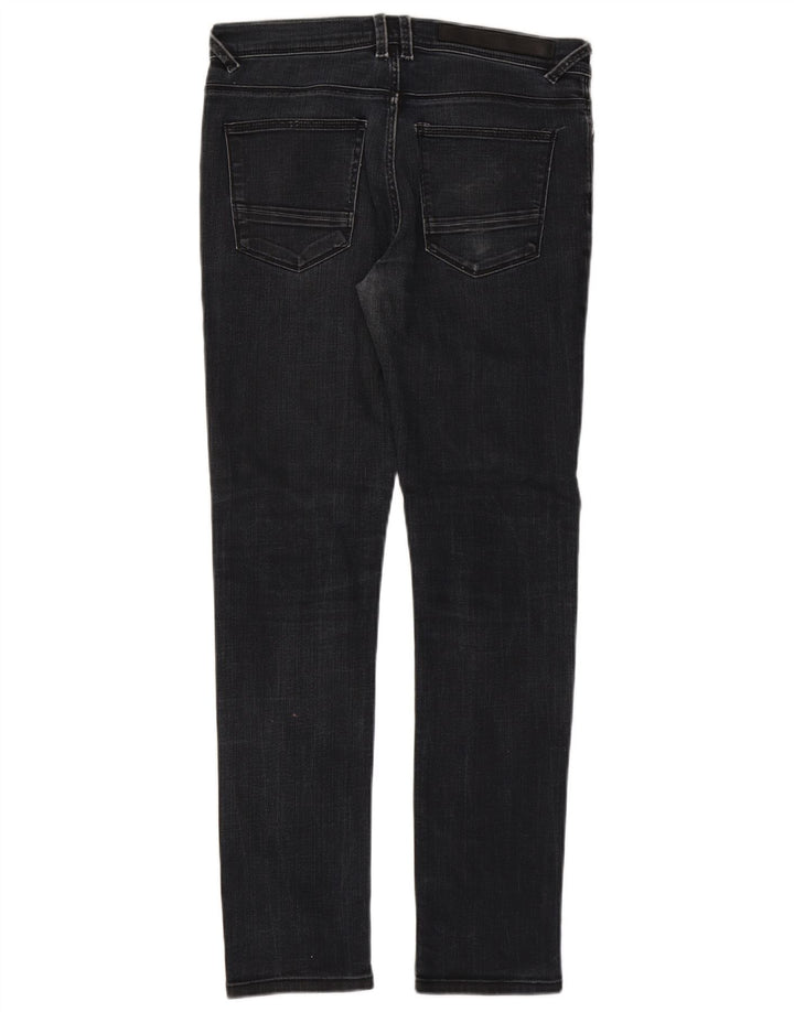 Zara Jean slim pour homme EU 42 Large W32 L29 Bleu