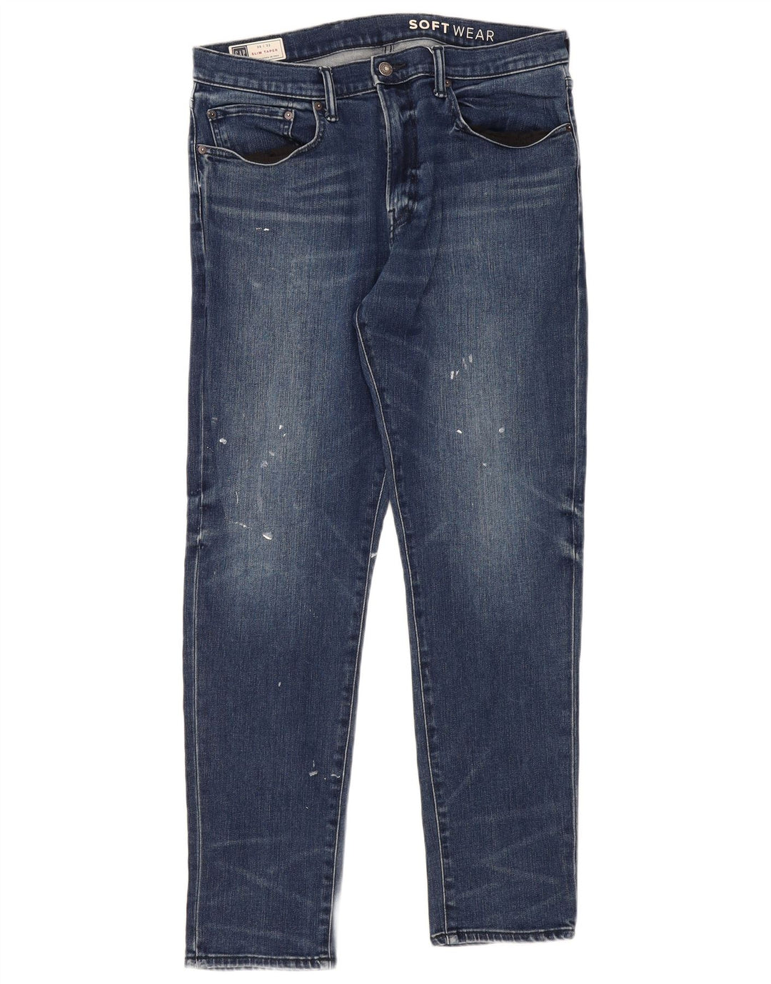 Gap Jean Slim Fuselé Homme W36 L32 Bleu Coton