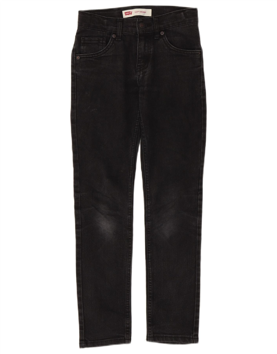 LEVI'S Jean skinny 510 garçon 9-10 ans W26 L27 coton noir