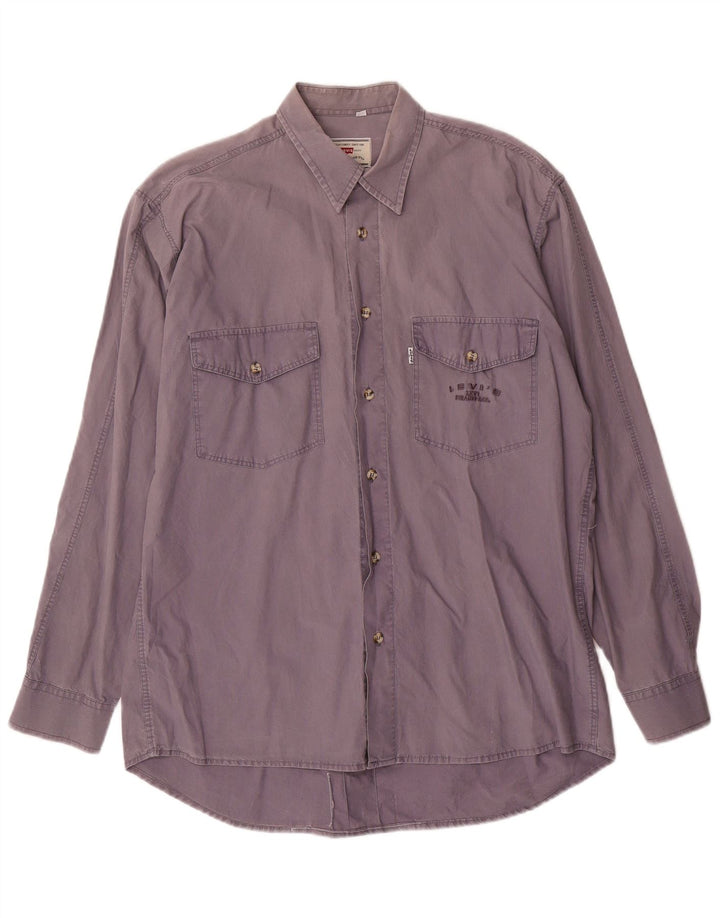 Levi's Chemise Homme Violet Moyen Coton