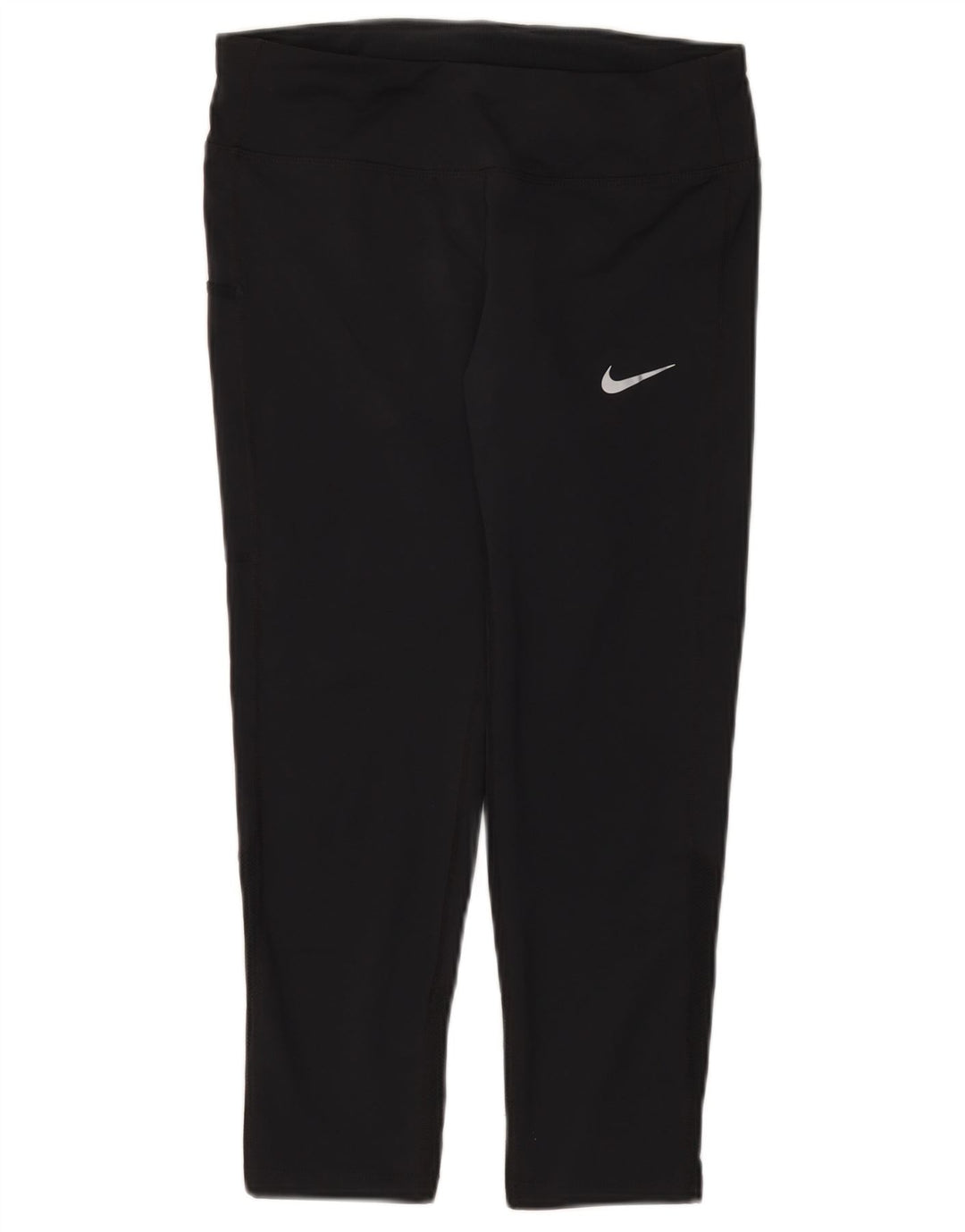 Nike Legging Capri Dri Fit pour femme UK 8 Small Noir Polyester