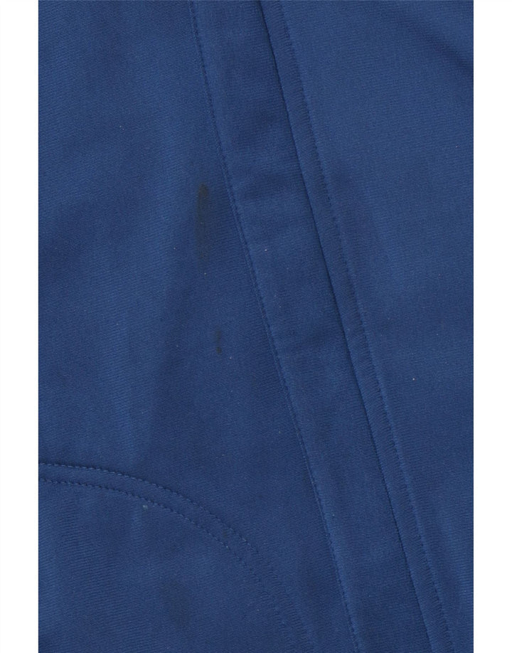 DIADORA Veste de survêtement pour homme UK 40 Large Bleu Colorblock Polyester