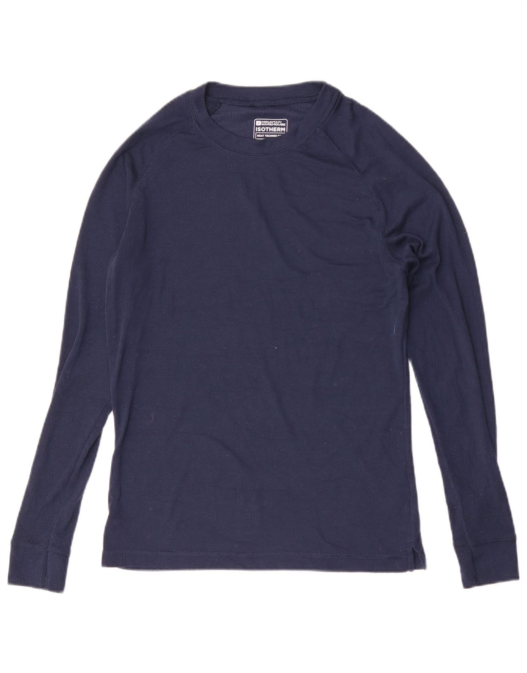 Mountain Warehouse Haut à manches longues pour femme UK 44 Large Bleu marine Polyester