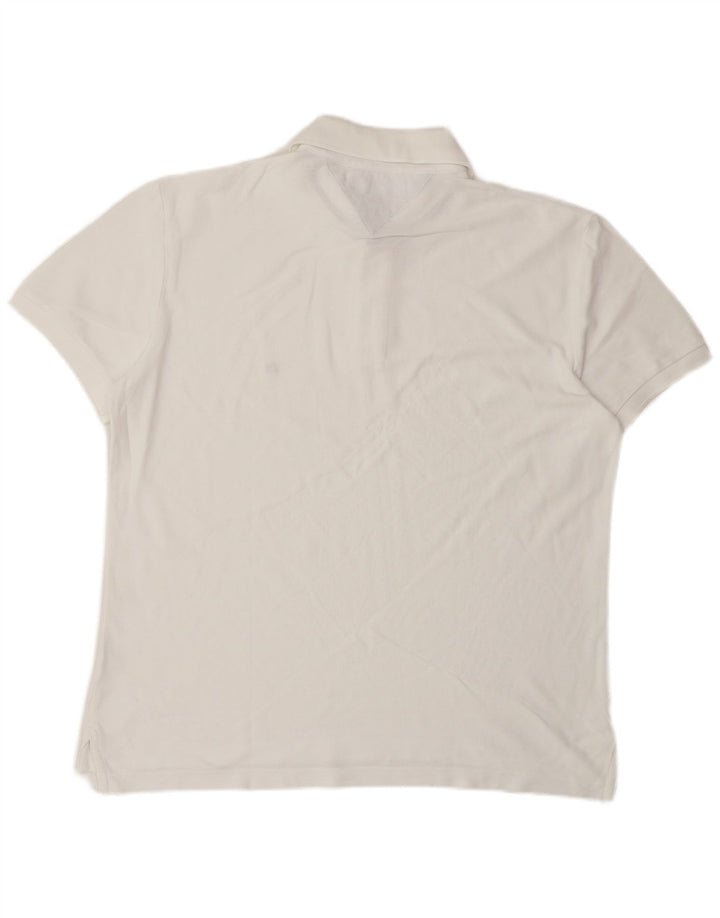 Tommy Hilfiger Polo Regular Fit Homme Blanc XL