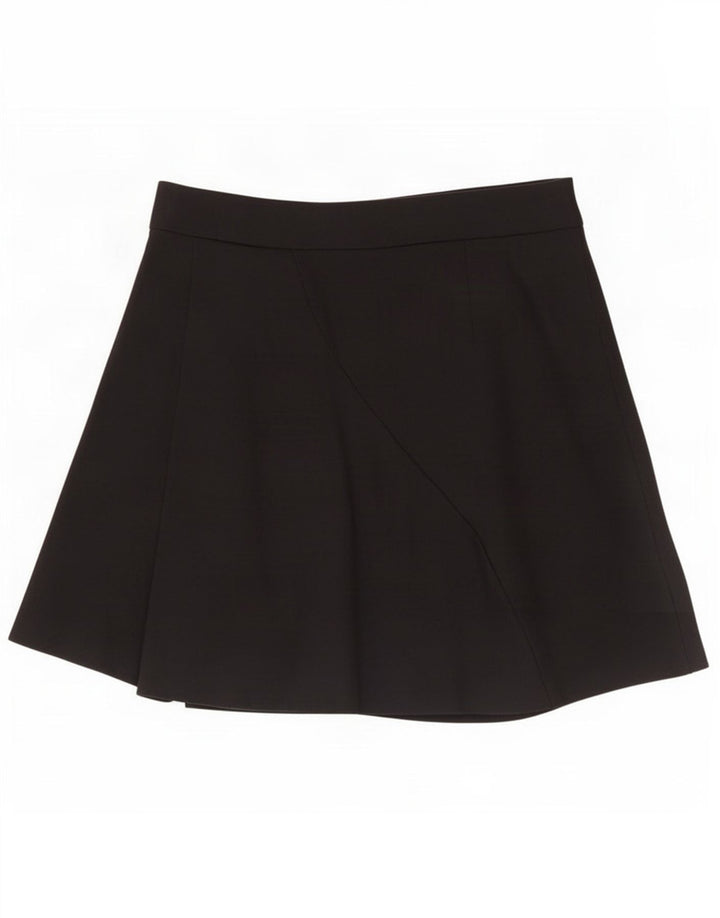 Benetton Femme Mini Jupe W32 Large Noir