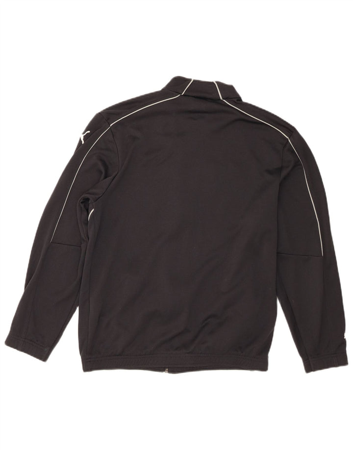 Puma Veste de survêtement graphique garçon 13-14 ans Noir Polyester