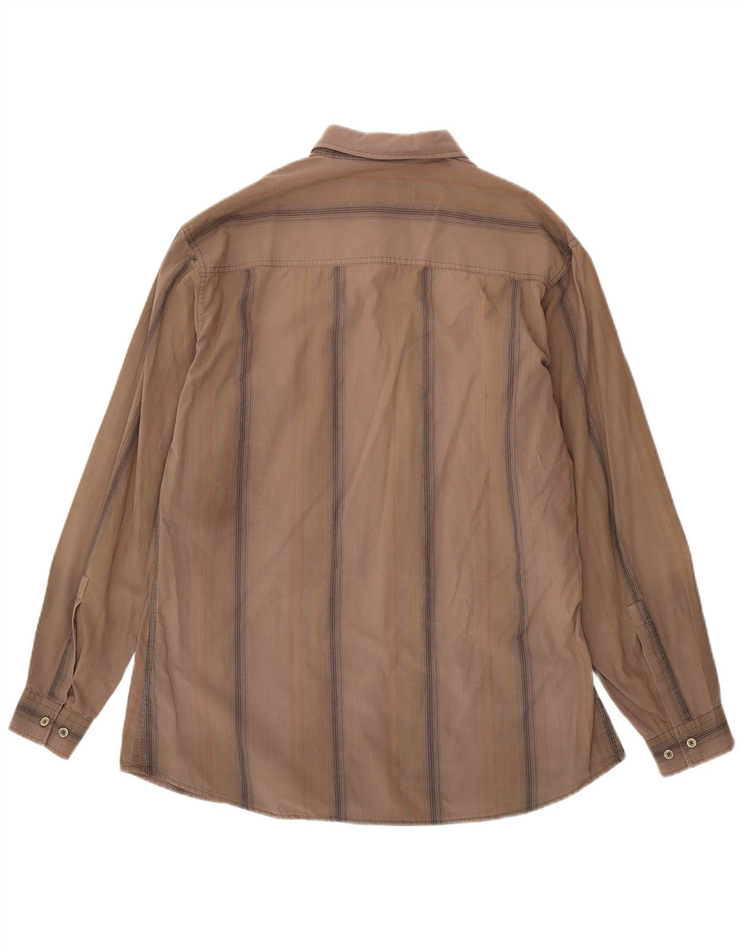 Marlboro Classics Chemise Homme 2XL Coton Rayé Marron