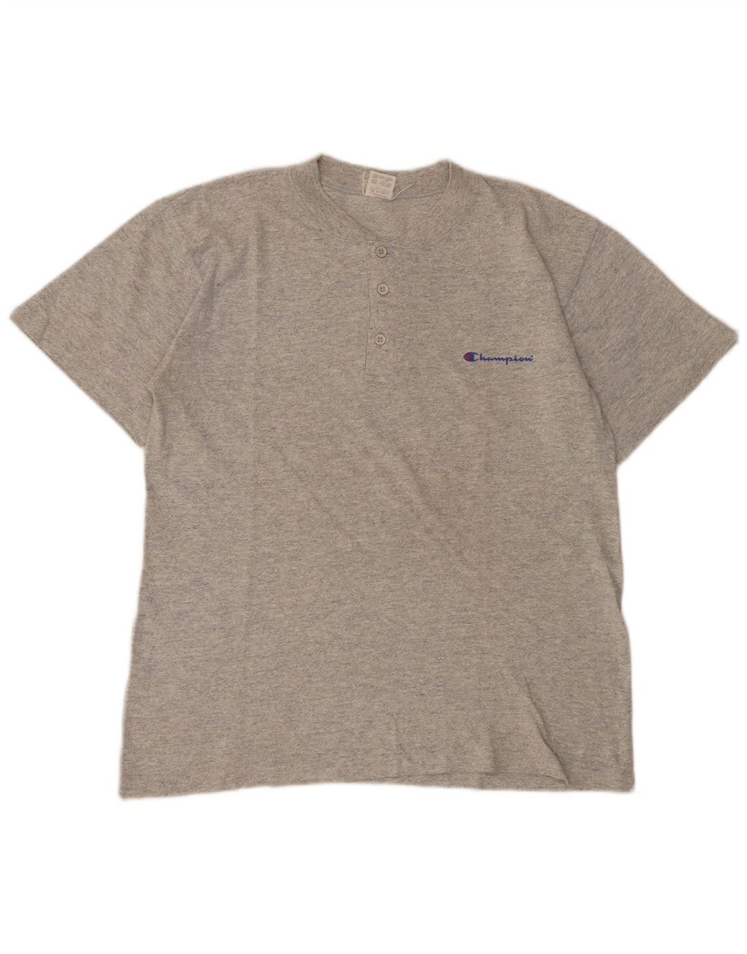 Champion T-Shirt Homme Gris Moyen Coton