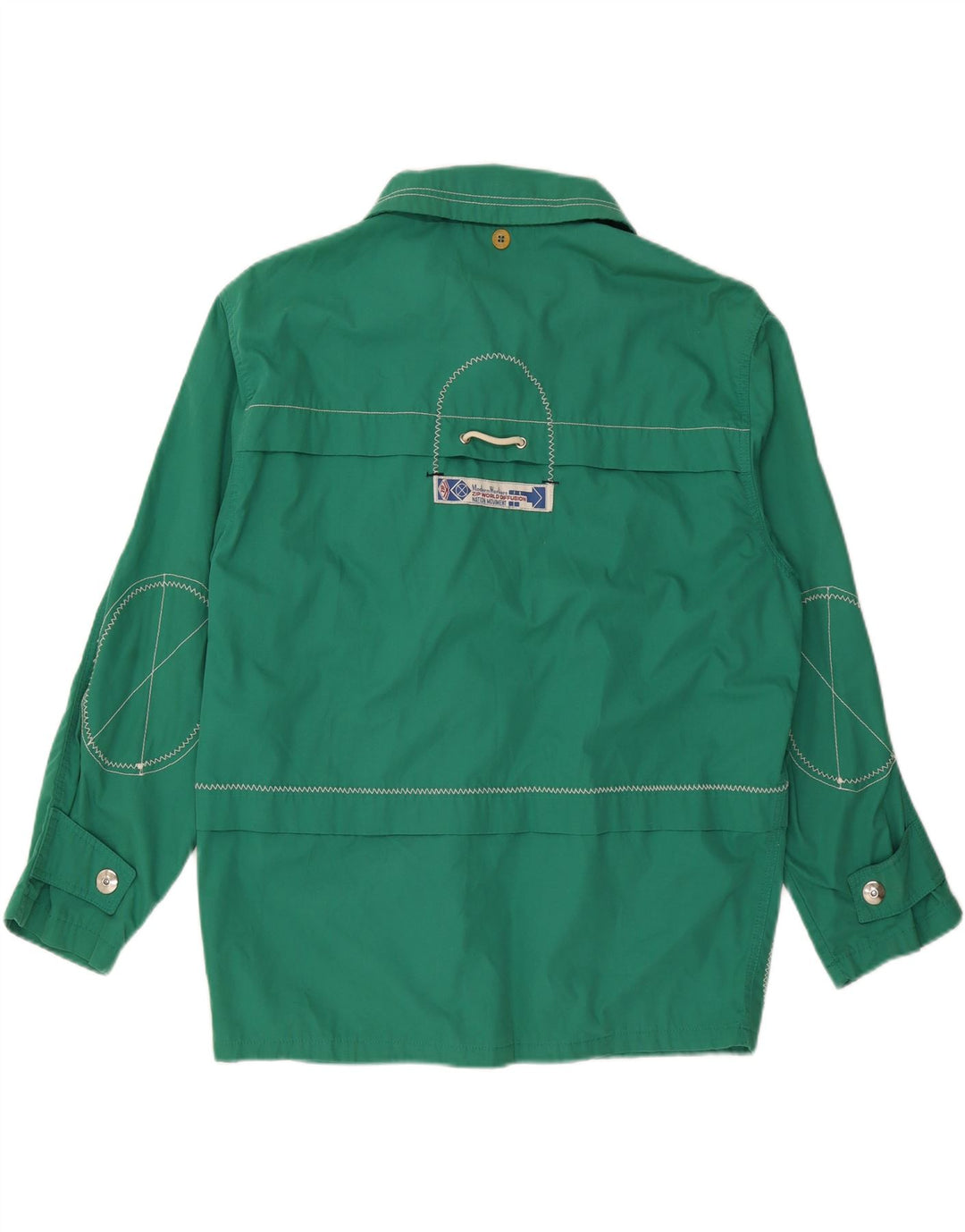 ZIP Veste utilitaire pour homme UK 40 Large Vert