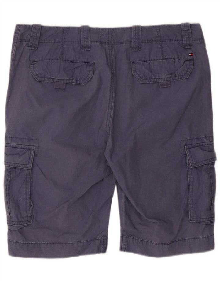 Tommy Hilfiger Short Cargo W33 Homme Bleu Marine Moyen Coton