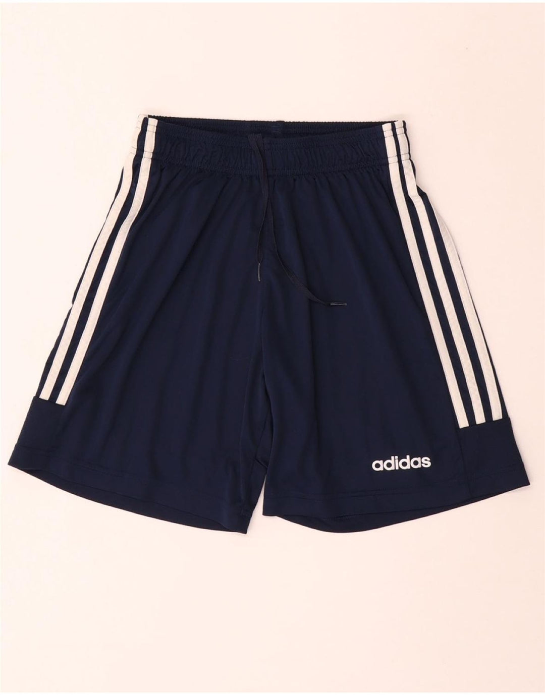 ADIDAS Short de sport Aeroready pour femme UK 8 Small Bleu marine Polyester