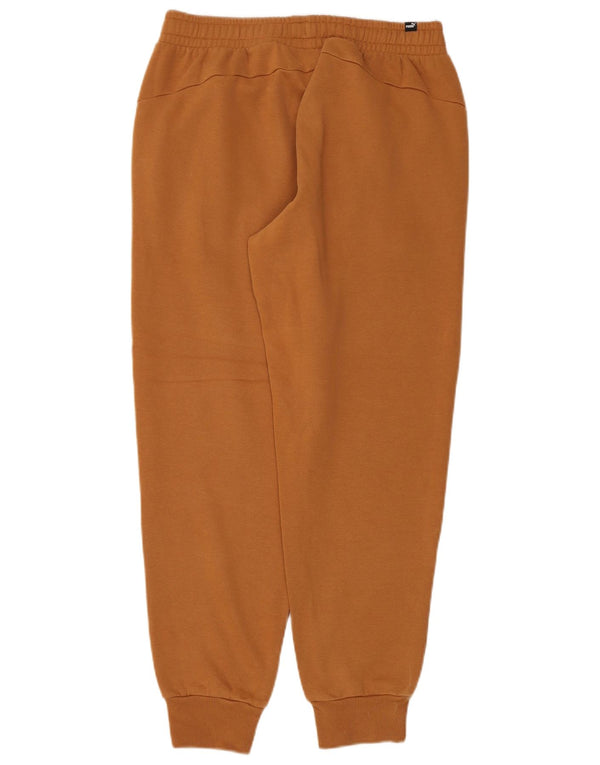 Puma Pantalon de survêtement pour homme en coton marron Taille L