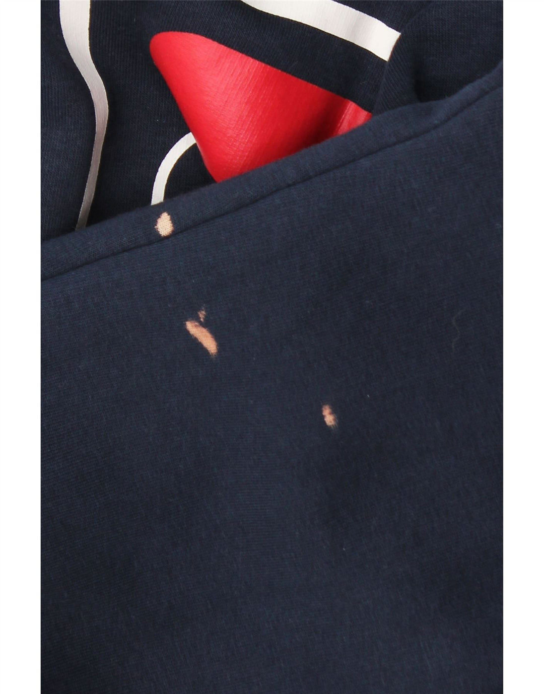 Fila Pull à Capuche Graphique Homme Bleu Marine Moyen Coton