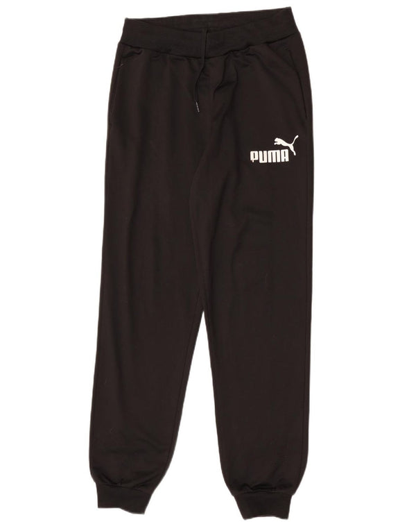 PUMA Pantalon de Survêtement Graphique Garçon 15-16 ans Noir Polyester