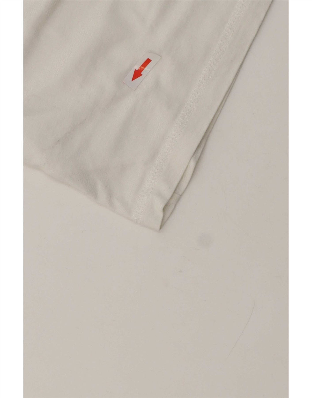 Guess T-Shirt Graphique Coupe Slim Homme Blanc Moyen Coton