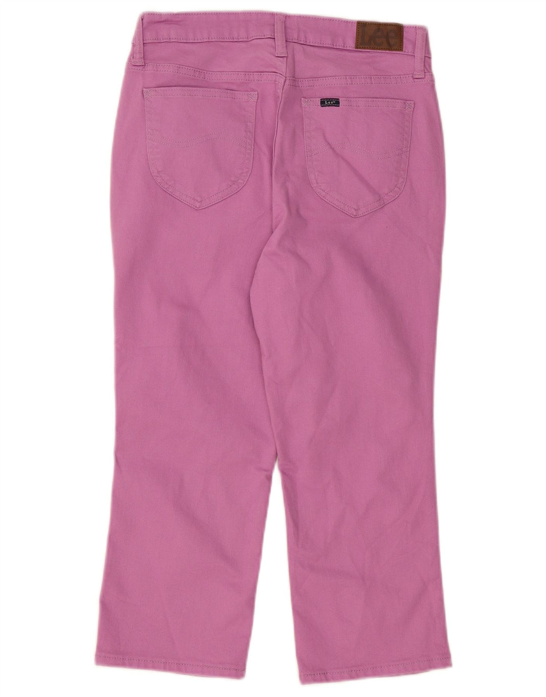 Lee Jeans Capri Femme US 6 Medium W30 L22 Violet Coton