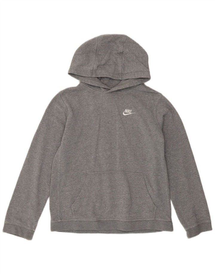Nike Pull à capuche garçon 13-14 ans XL Gris Coton