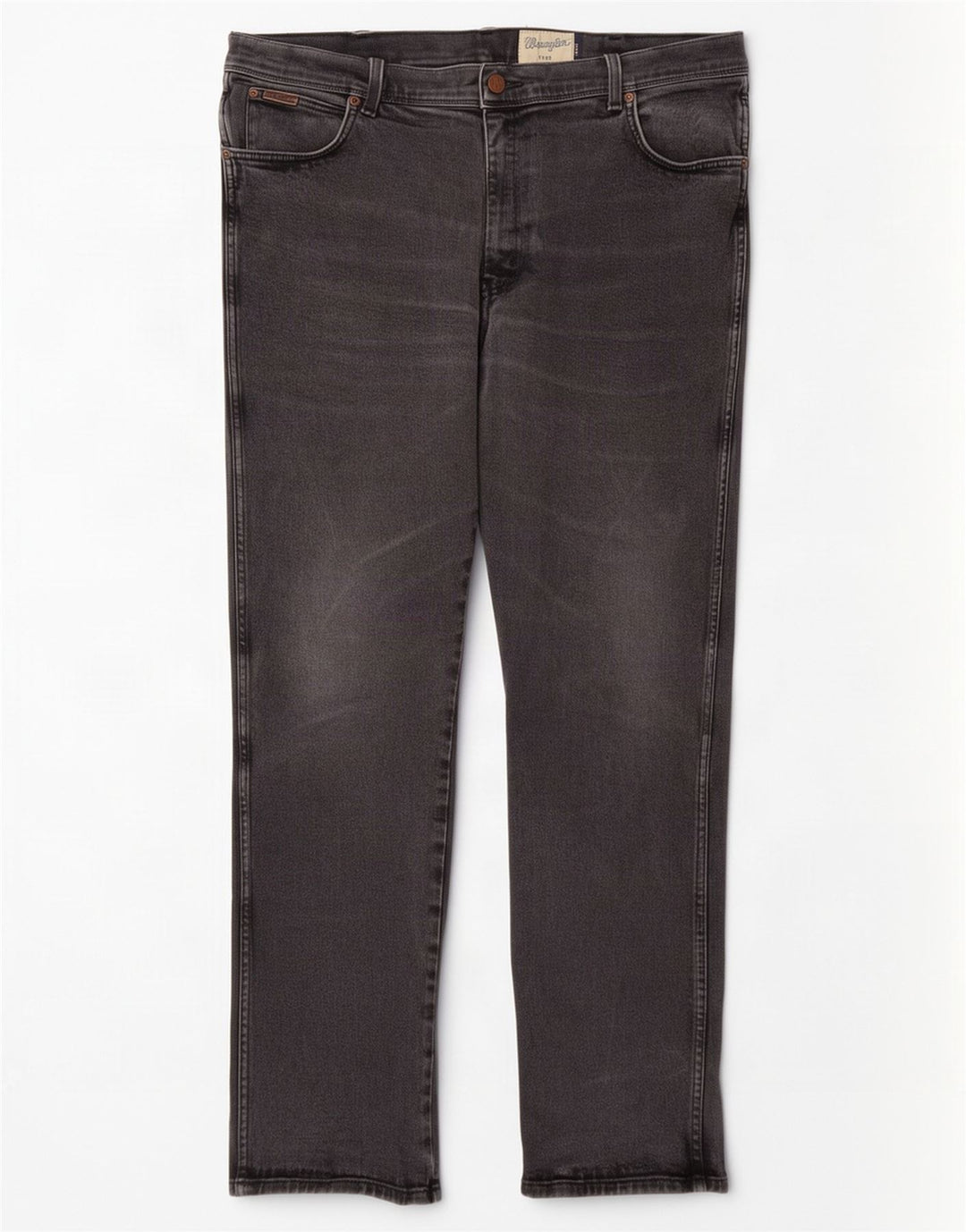 Wrangler Jean Droit Texas Homme W40 L34 Gris Coton