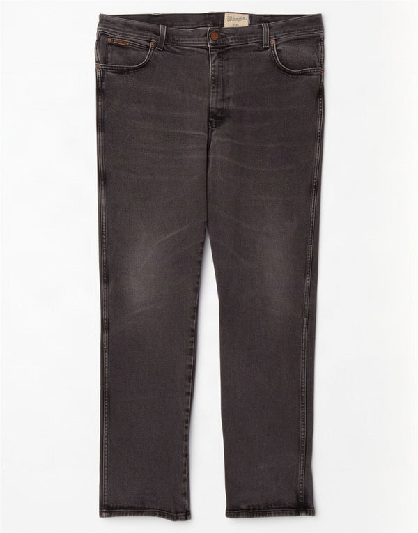 Wrangler Jean Droit Texas Homme W40 L34 Gris Coton