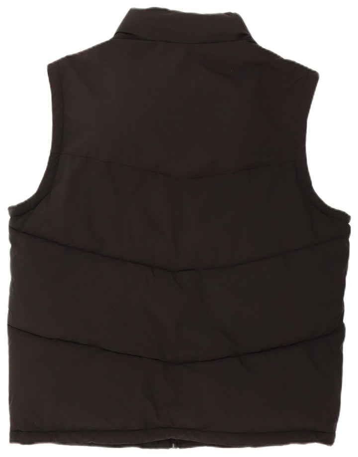 Pull & Bear Gilet rembourré pour homme UK 38 Medium Noir Polyester