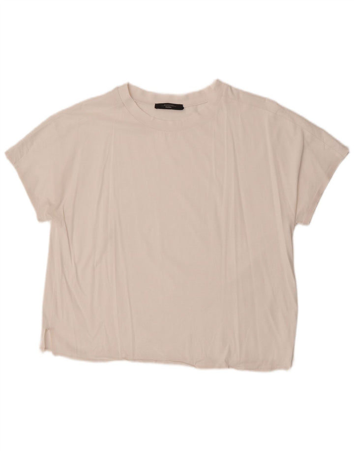 Max Mara T-shirt week-end pour femme UK 16 Large Blanc