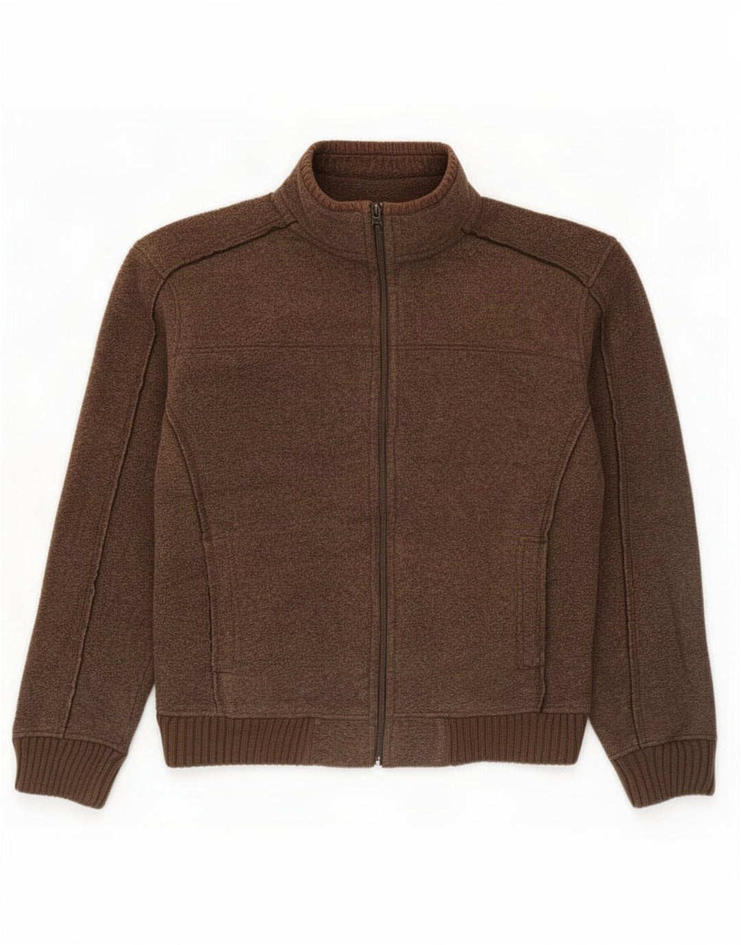 Marks & Spencer Veste de Survêtement Blue Harbor Homme Marron Moyen