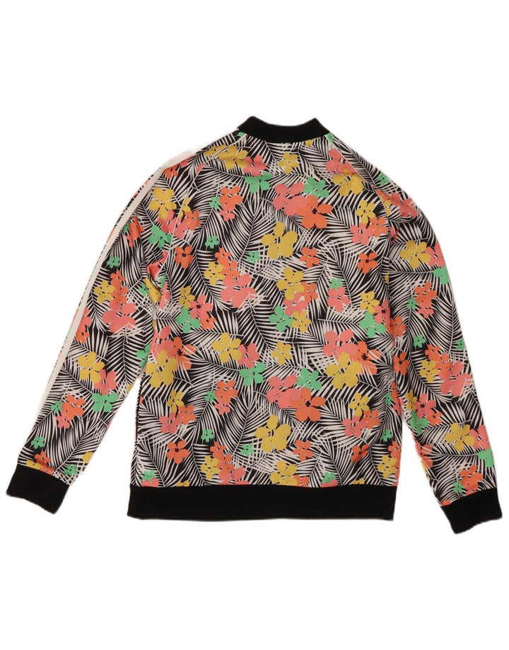Adidas Veste de Survêtement Fille 13-14 Ans Multicolore Floral