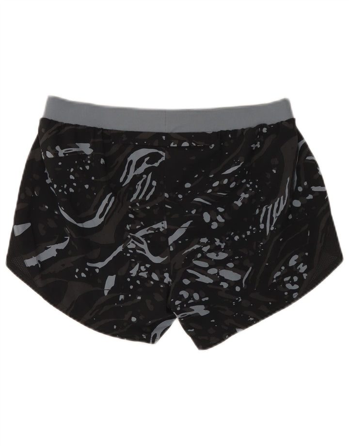 Under Armour Short de sport pour femme UK 44 Polyester tacheté noir moyen