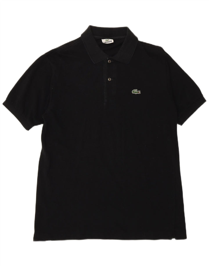 LACOSTE Polo Homme Taille 4 Coton Noir Moyen