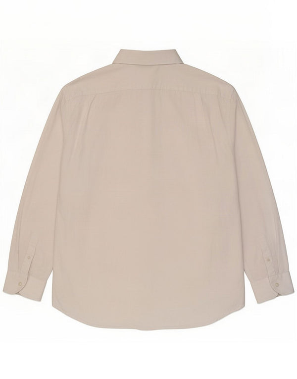 Chemise homme Roccobarocco Taille 18 1/2 46 2XL Blanc Classique