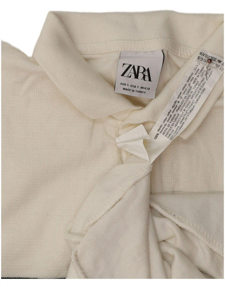 Zara Polo Homme Petit Blanc Colorblock Cotton