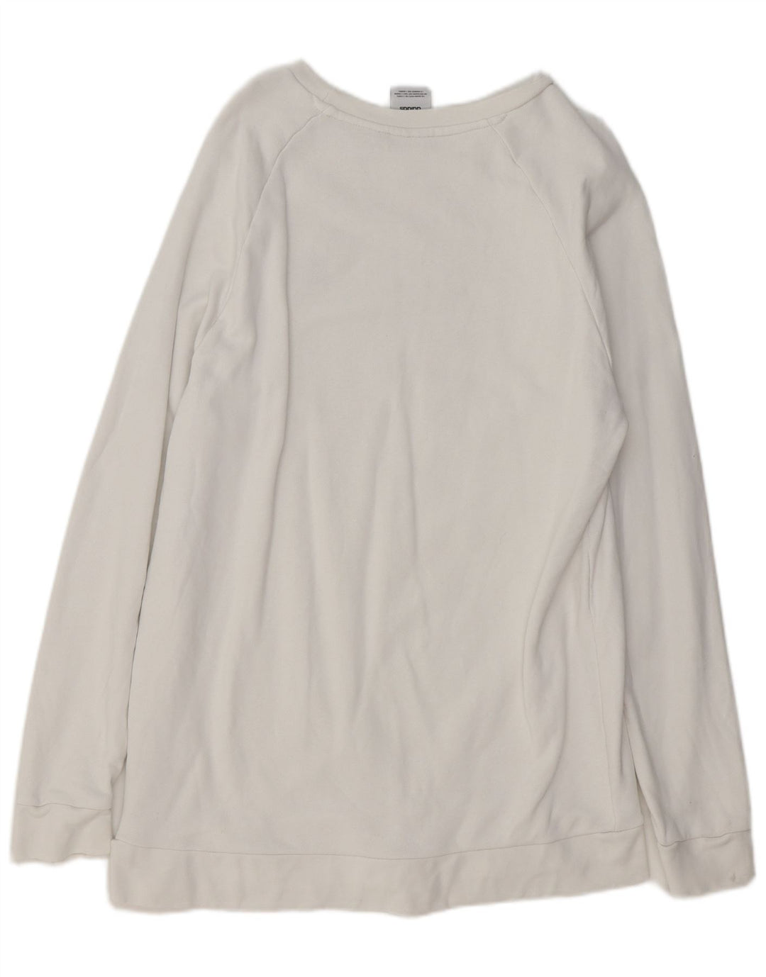 ADIDAS Sweat-shirt pour hommes Grand coton blanc