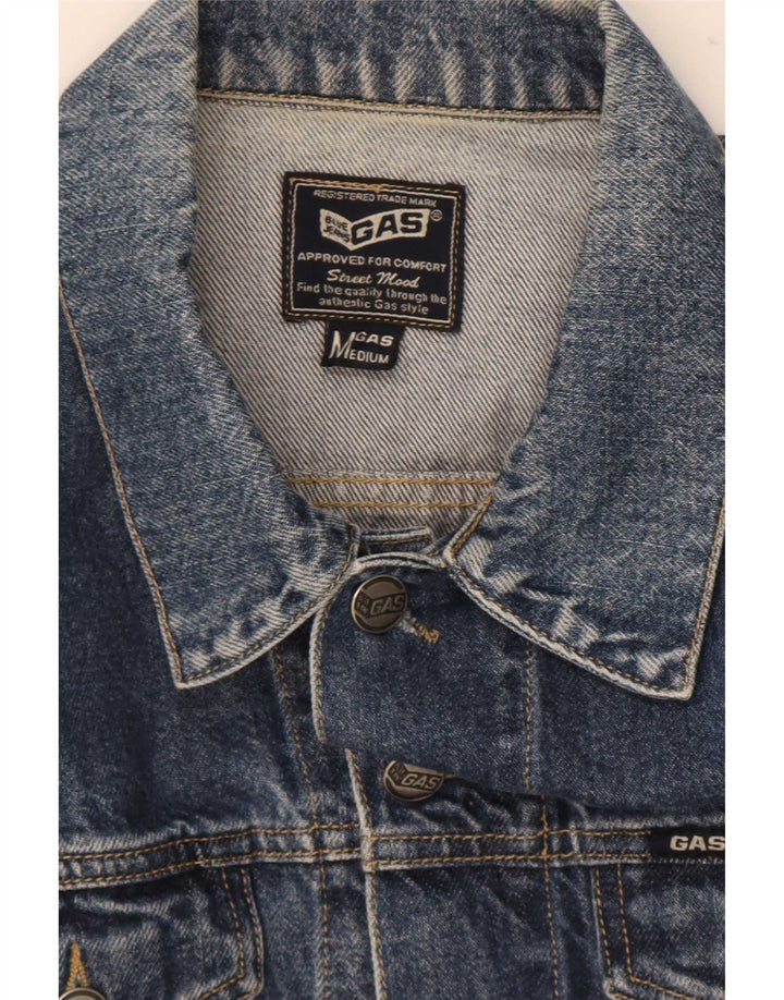 Gas Veste en jean pour homme UK 38 Bleu moyen Coton