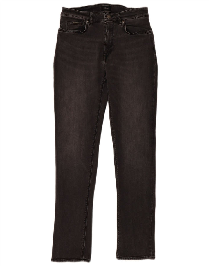 Hugo Boss Jean Slim W31 L32 Gris Coton Homme