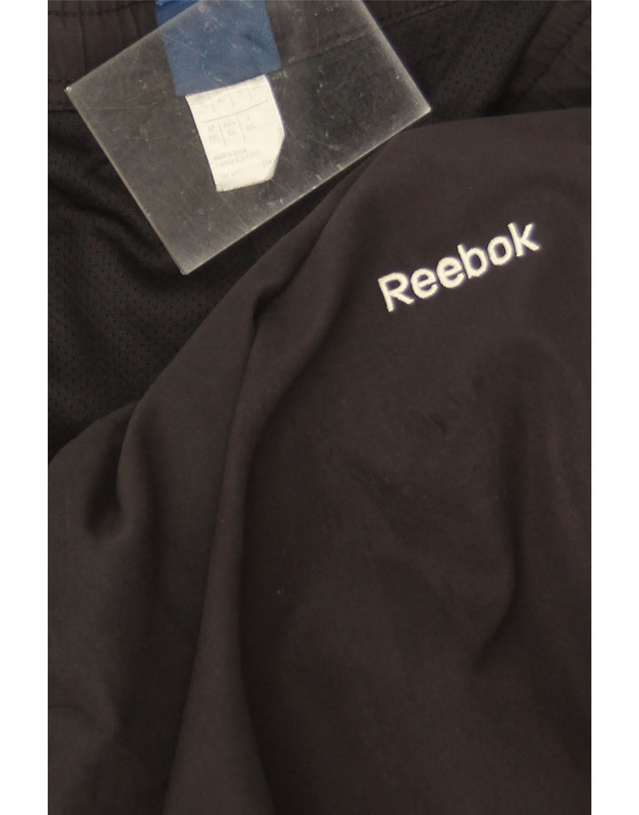 Reebok Pantalon de Survêtement XL Homme Noir Colourblock Polyester