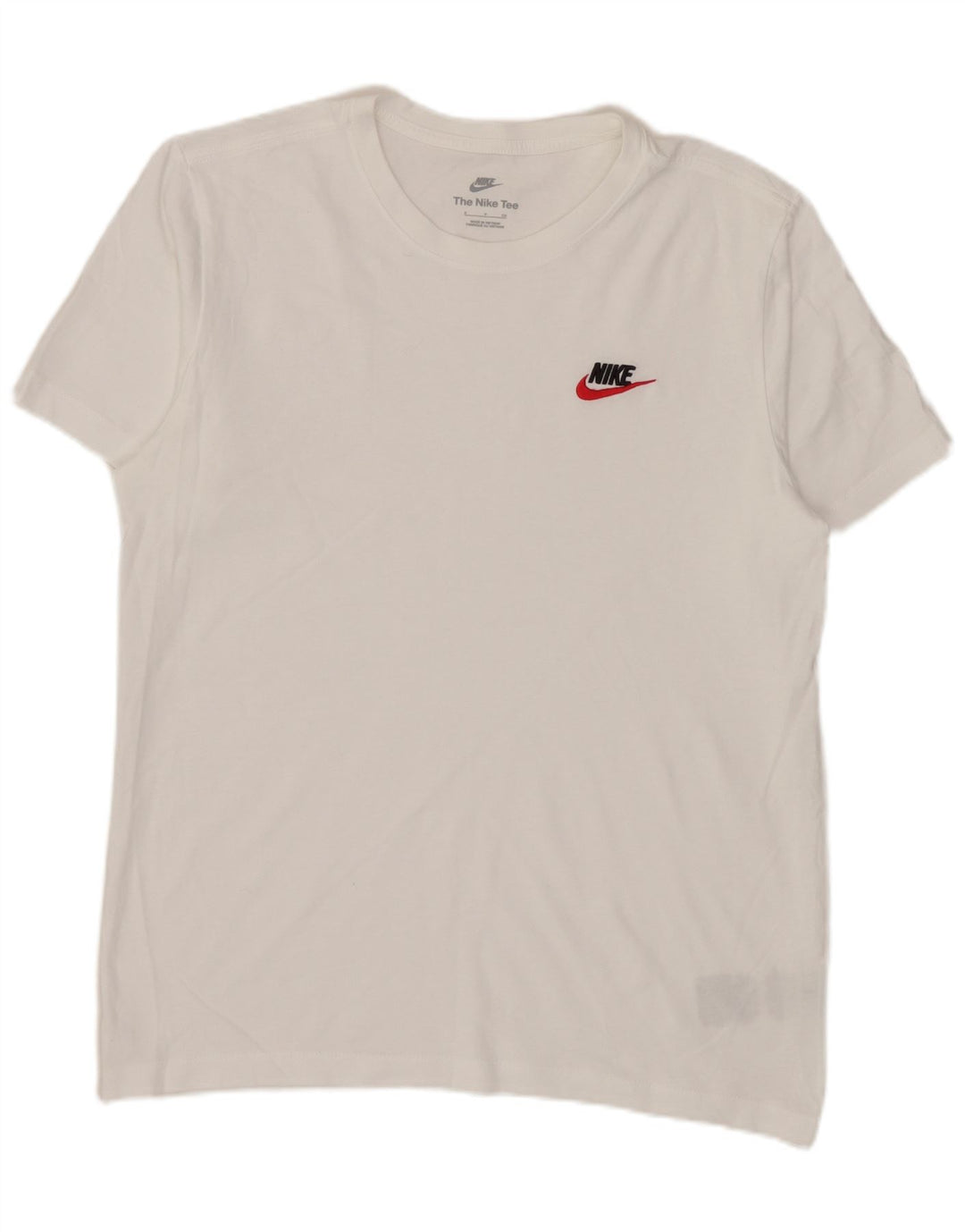 Nike T-Shirt Homme Petit Blanc Coton