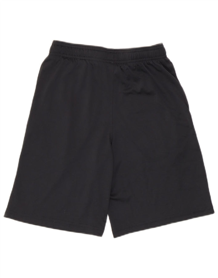 Under Armour Short de Sport Graphique Garçon 9-10 ans Noir Moyen Polyester